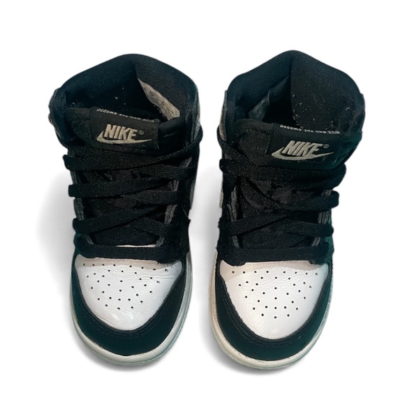 Jordan 1 Retro High OG (TD) Toddler Shoes Black-White FD1413-010 - Picture 2 of 7